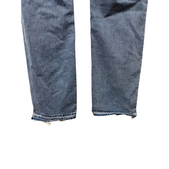 Authentic True Religion Size 42 Ricky Relaxed Straight Light Wash Blue Jean y2k - Picture 10 of 16